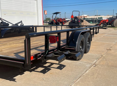 20' Davidson Pipe Top Trailer w/ Ramps
