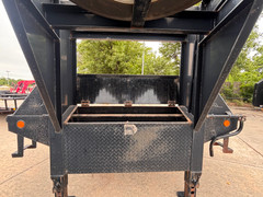 28' Gooseneck Trailer with folding ramps!