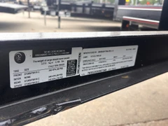 20' Pipe top Davidson Trailer!