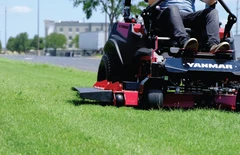 Yanmar YZ300 Series Mowing Grass