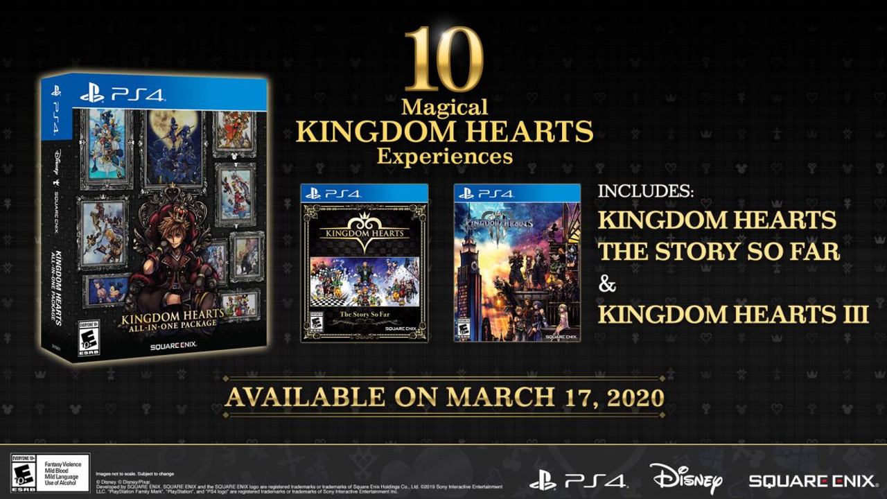 Kingdom Hearts All-In-One Package | SQUARE ENIX Store