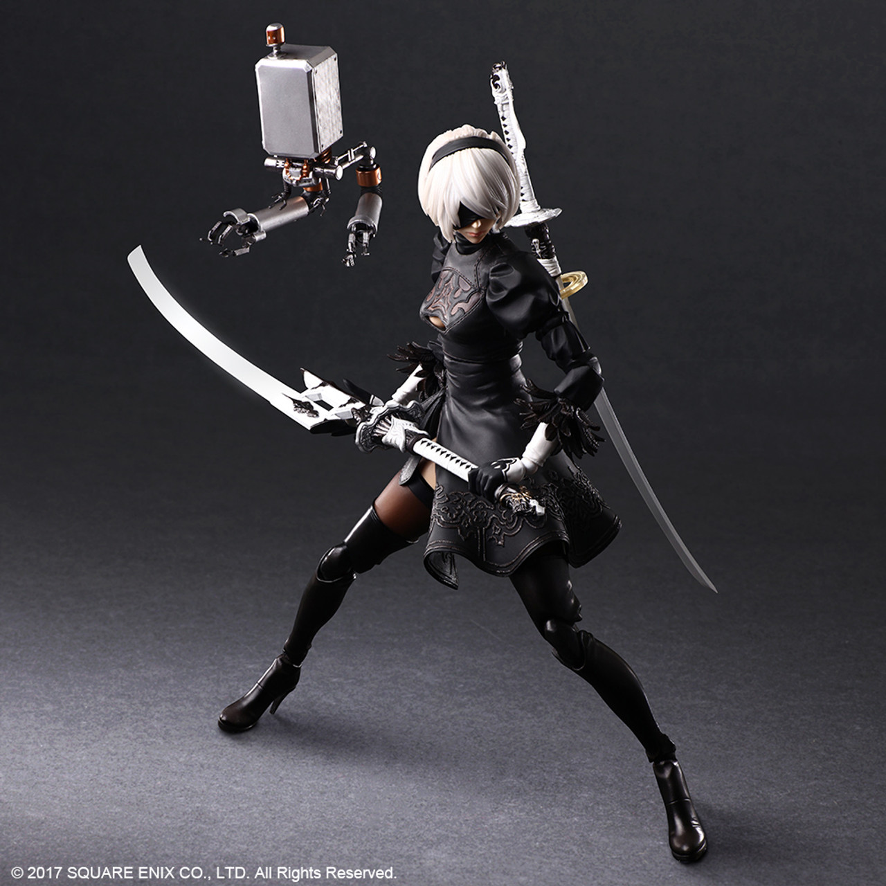 NIER:AUTOMATA PLAY ARTS KAI ACTION FIGURE 2B (YORHA NO. 2 TYPE B) DELUXE  VER.