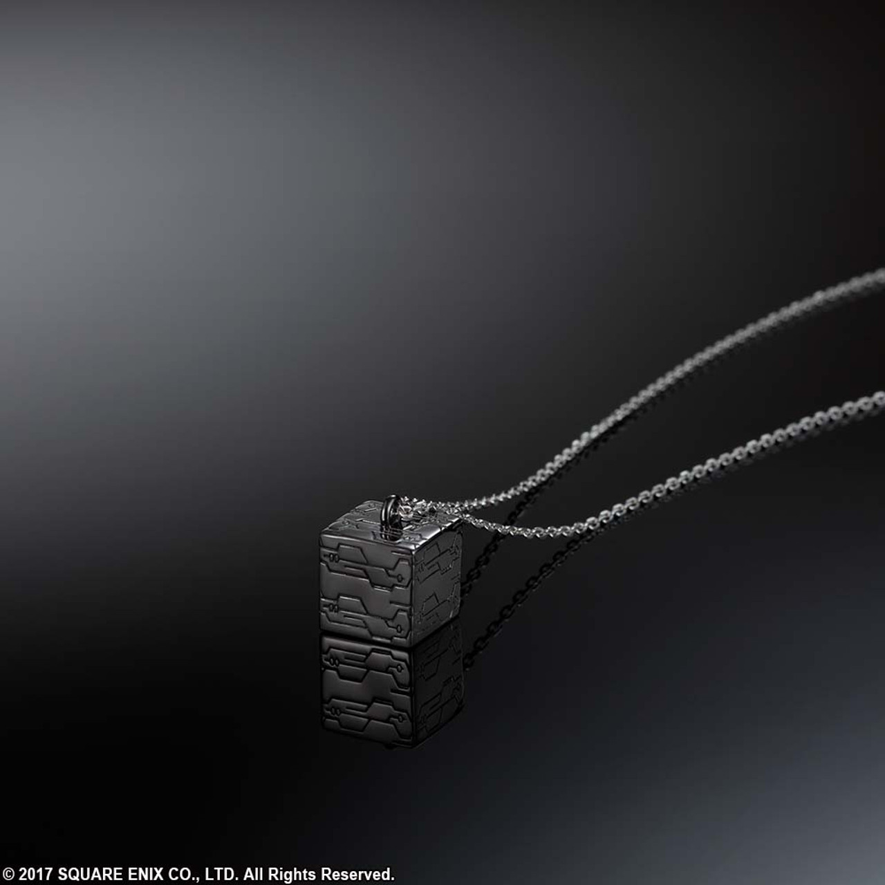 NIER:AUTOMATA SILVER NECKLACE - BLACK BOX | SQUARE ENIX Store