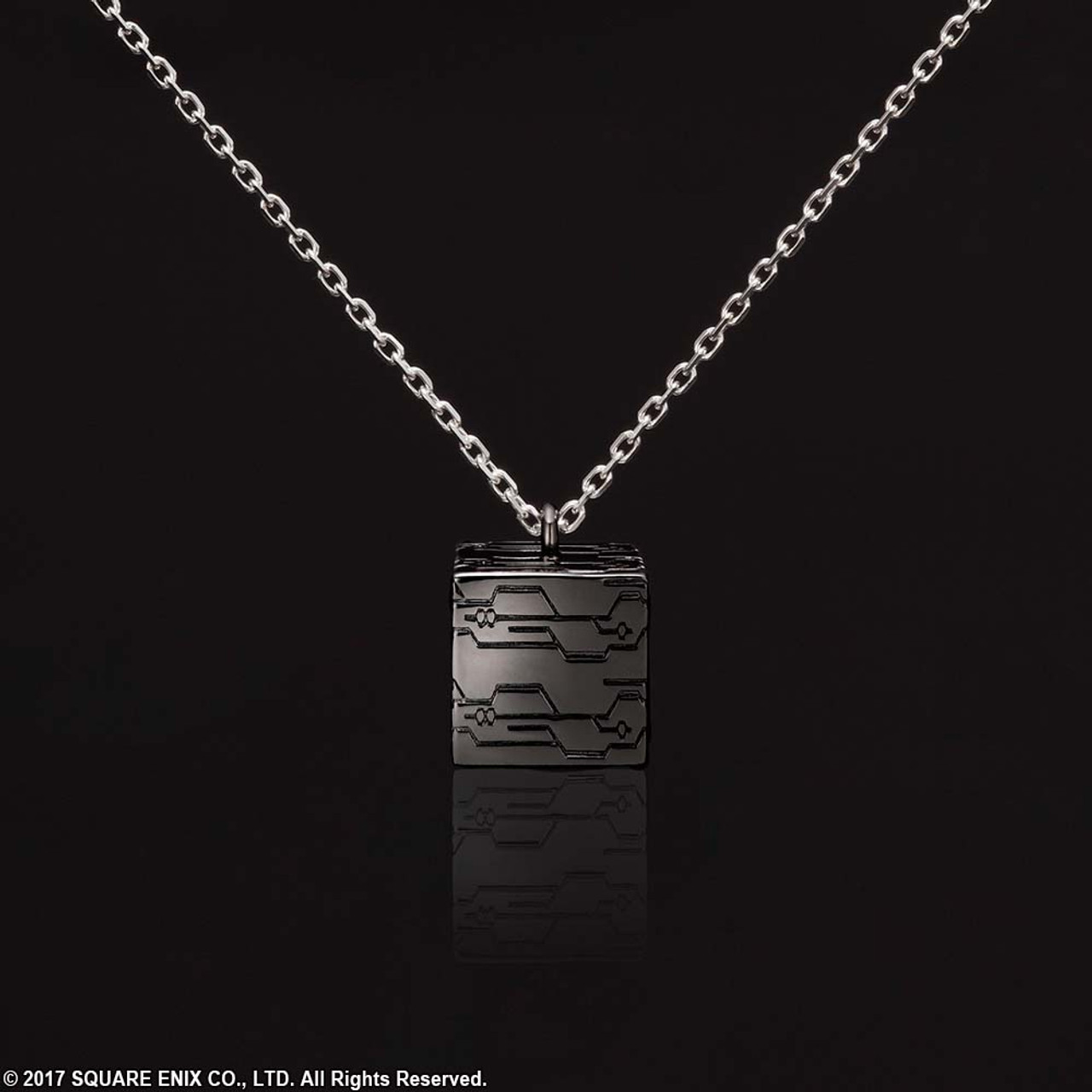 NIER:AUTOMATA SILVER NECKLACE - BLACK BOX | SQUARE ENIX Store