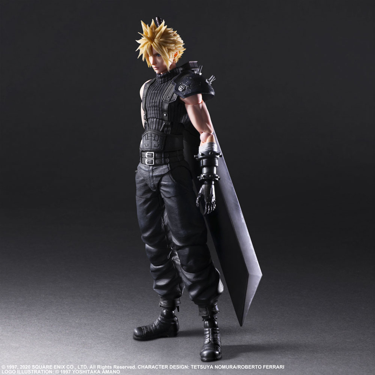 FINAL FANTASY VII REMAKE PLAY ARTS KAI ACTION FIGURE - CLOUD STRIFE VER. 2