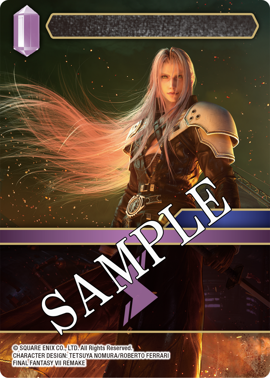 FINAL FANTASY TRADING CARD GAME TWO PLAYER STARTER SET - CLOUD VS SEPHIROTH