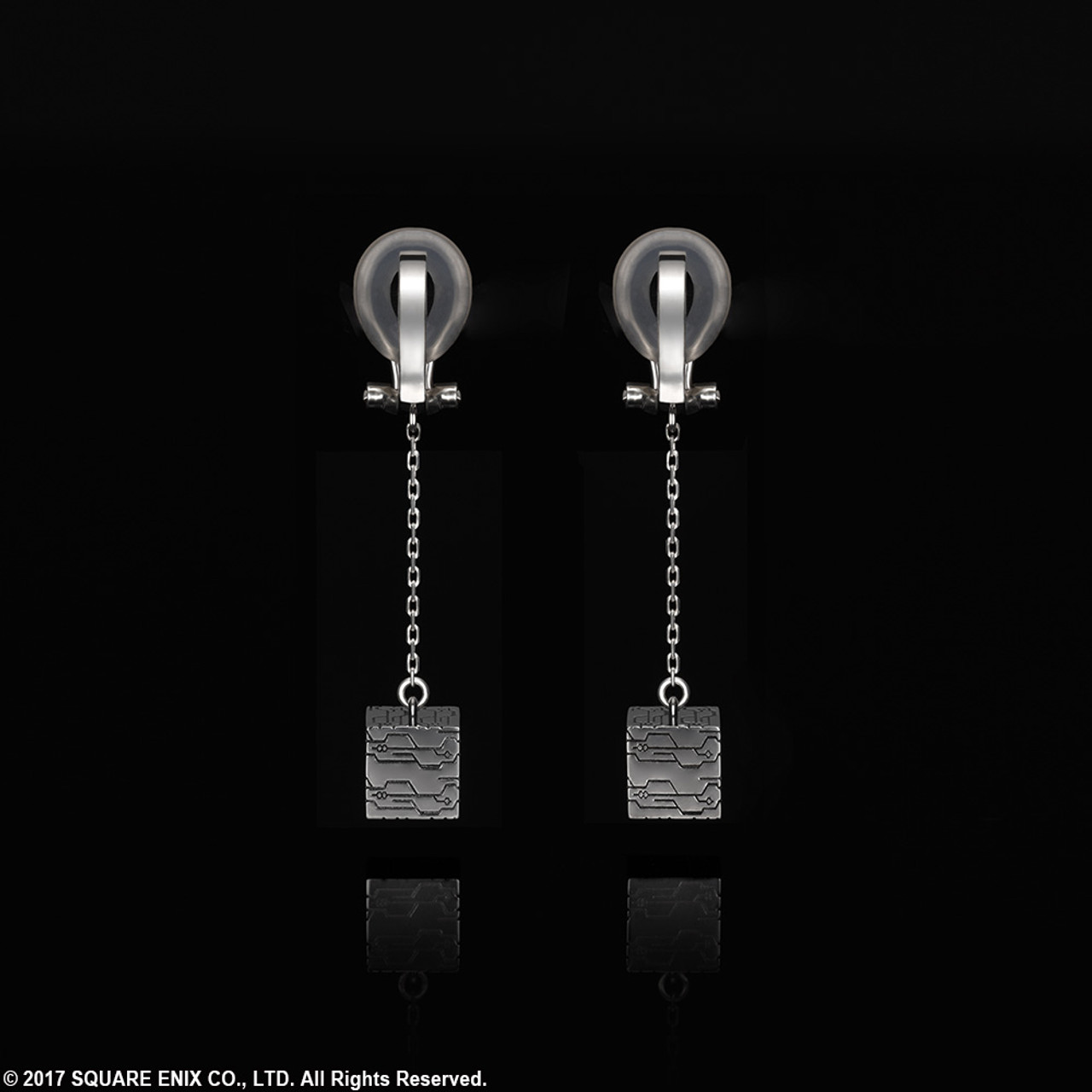 NieR:Automata　シルバーイヤリング　＜ブラックボックス＞ NIER: AUTOMATA SILVER EARRINGS BLACK BOX | SQUARE ENIX Store