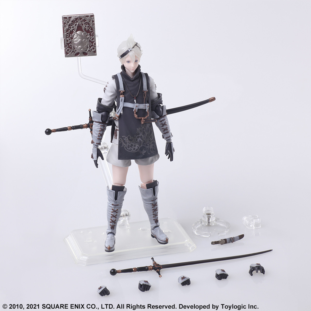  Square Enix NieR Replicant Ver. 1.22474487139 Young Protagonist  Bring Arts Action Figure : Toys & Games