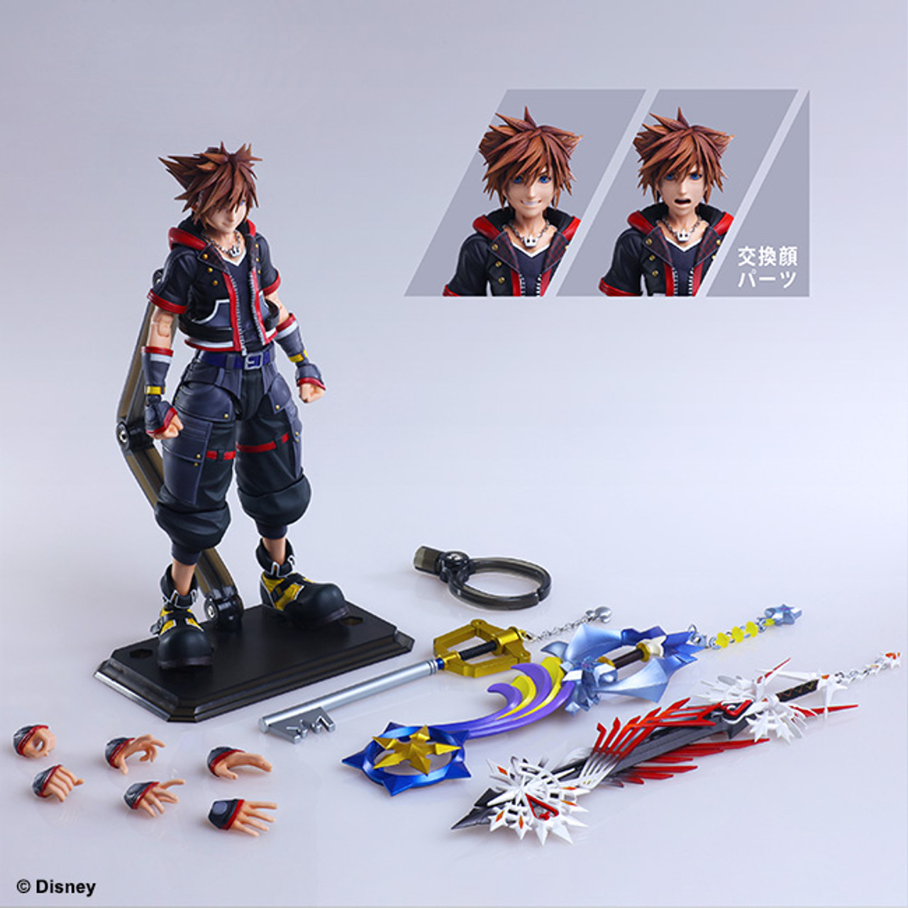 KINGDOM HEARTS III PLAY ARTS KAI ACTION FIGURE - SORA VER. 2 