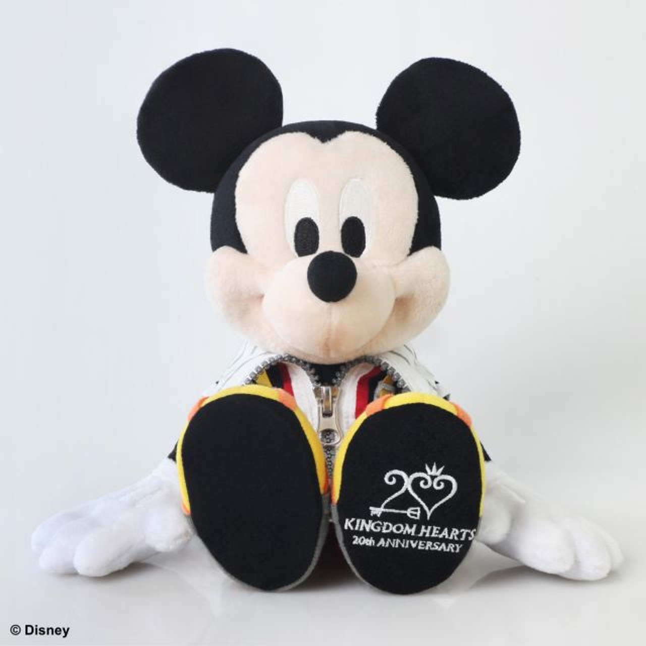 KINGDOM HEARTS SERIES PLUSH - KH II KING MICKEY 20TH ANNIVERSARY VERSION