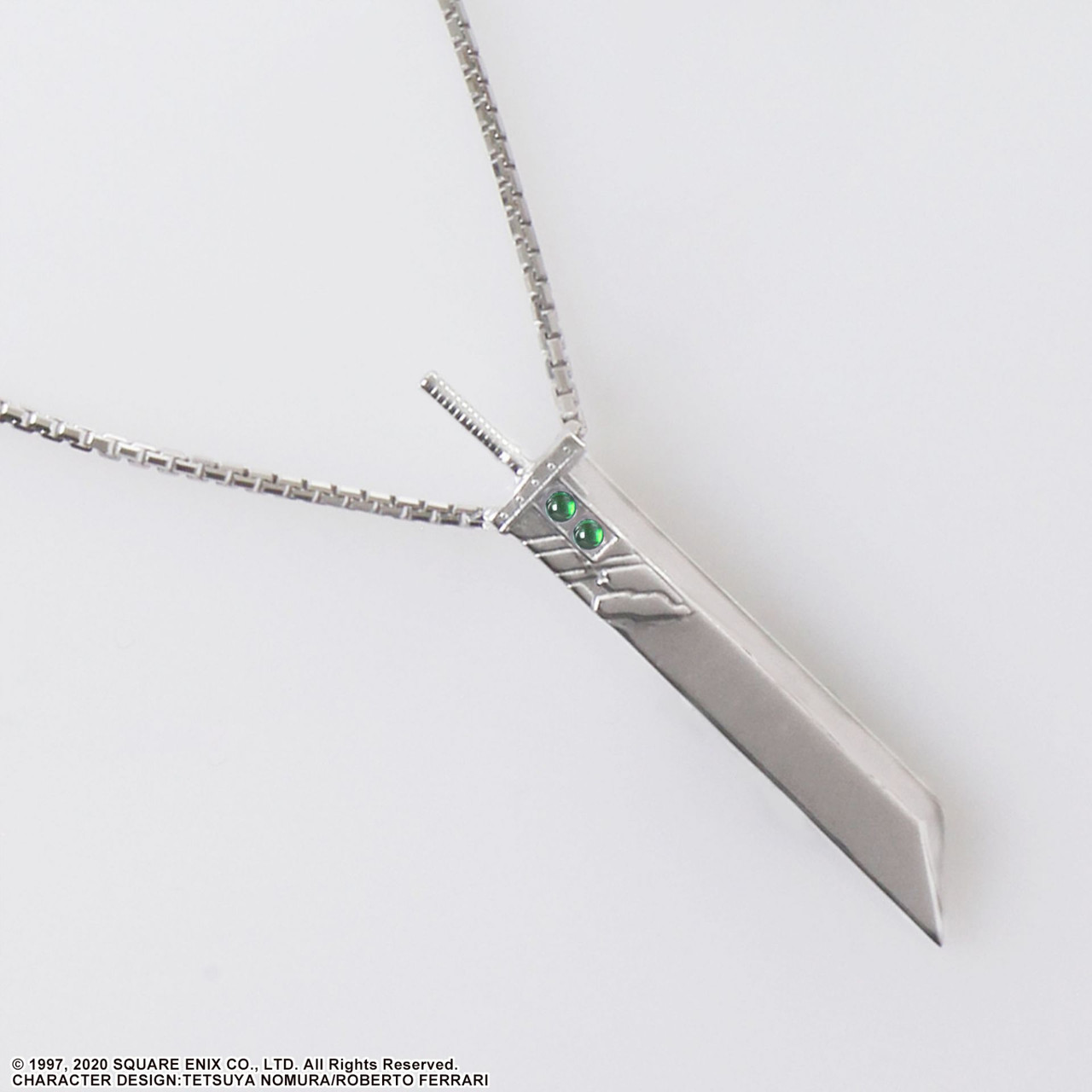 FINAL FANTASY VII REMAKE SILVER NECKLACE - BUSTER SWORD | SQUARE