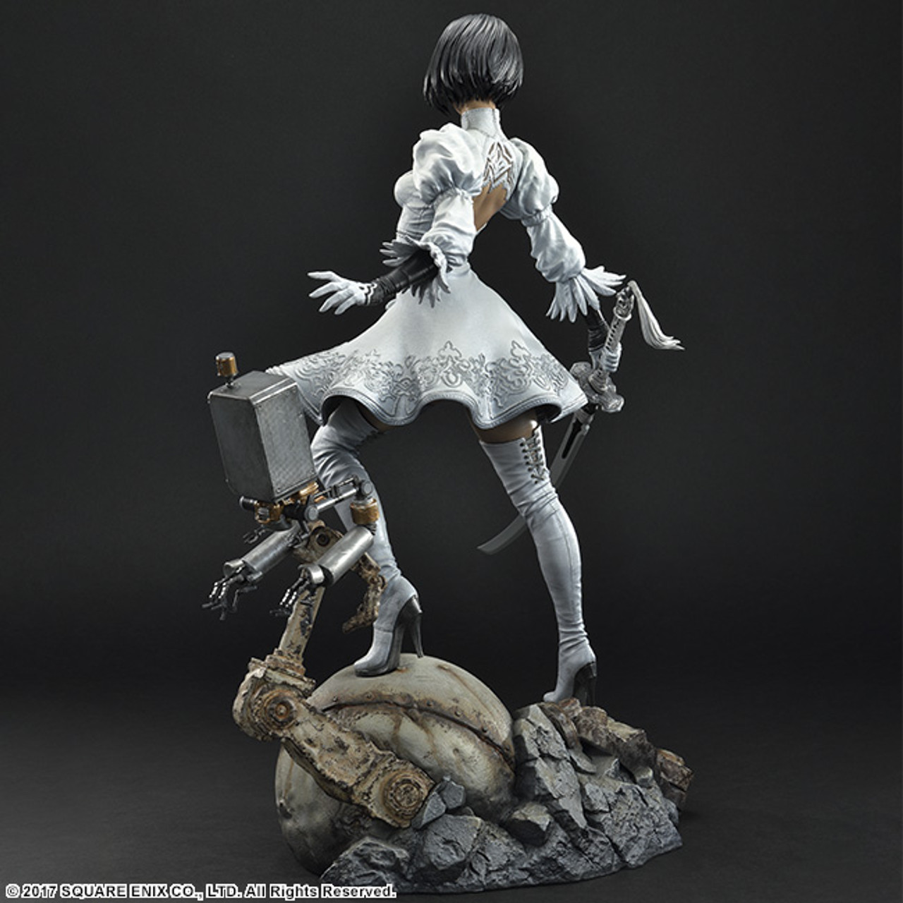  Square Enix NieR: Automata 2B Yorha No.2 Type B Statuette (2P  Color Ver) : Toys & Games