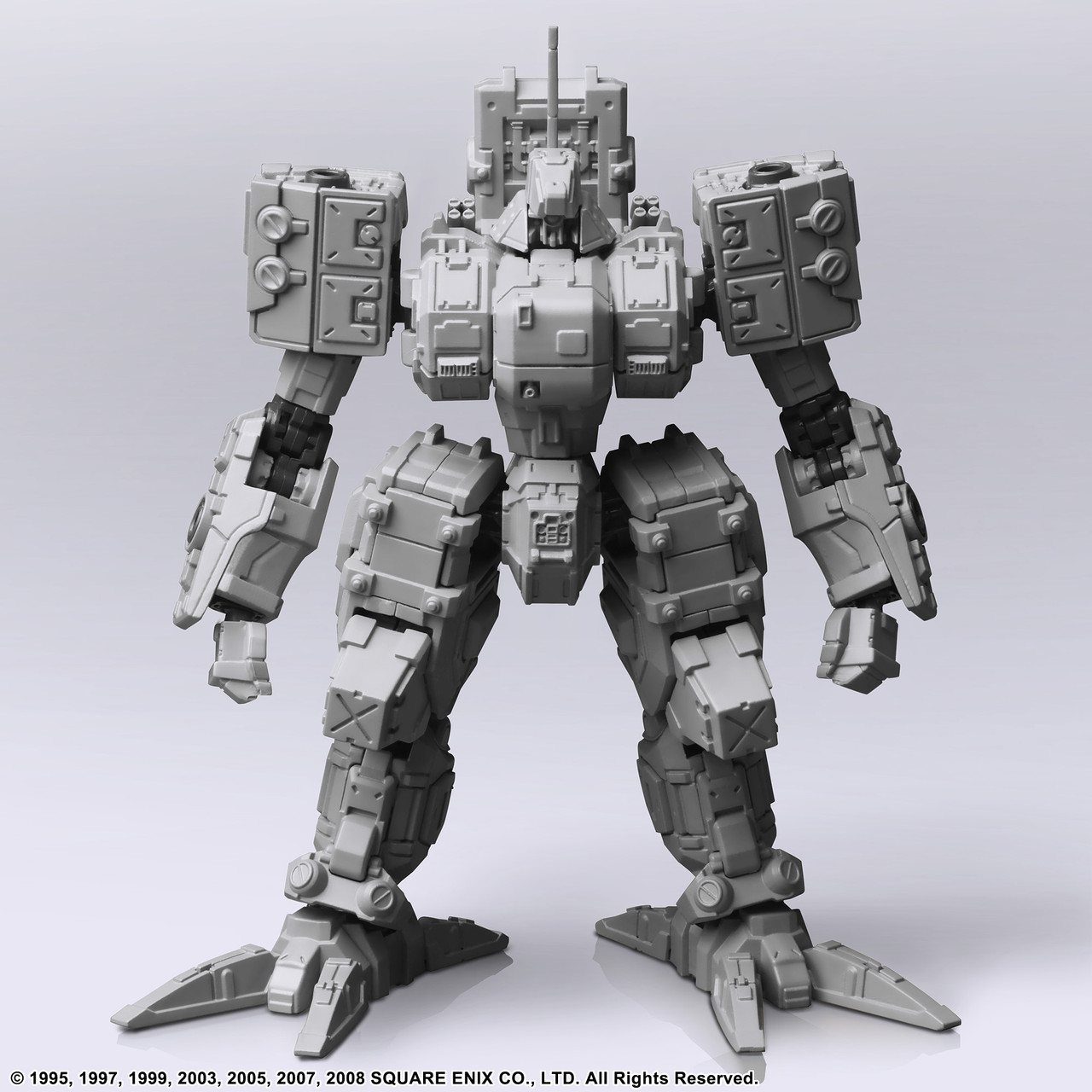FRONT MISSION STRUCTURE ARTS 1/72 SCALE PLASTIC MODEL KIT SERIES Vol.3  LIGHT GRAY COLOR VARIANT - GRILLE SECHS