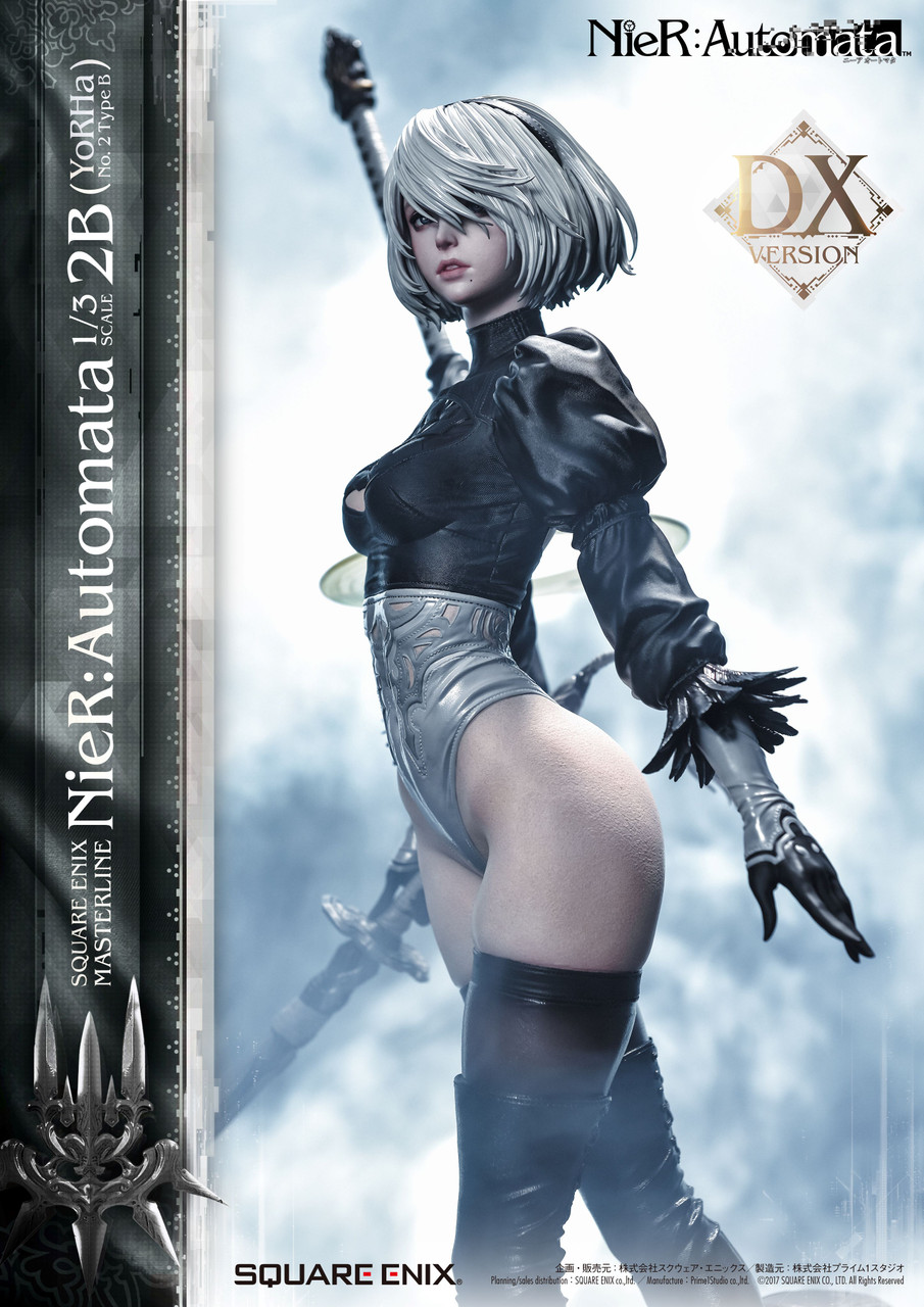 Square Enix Neir Automata Masterline 1/4 Scale 2B Statue Prime Studio NEW  IN BOX