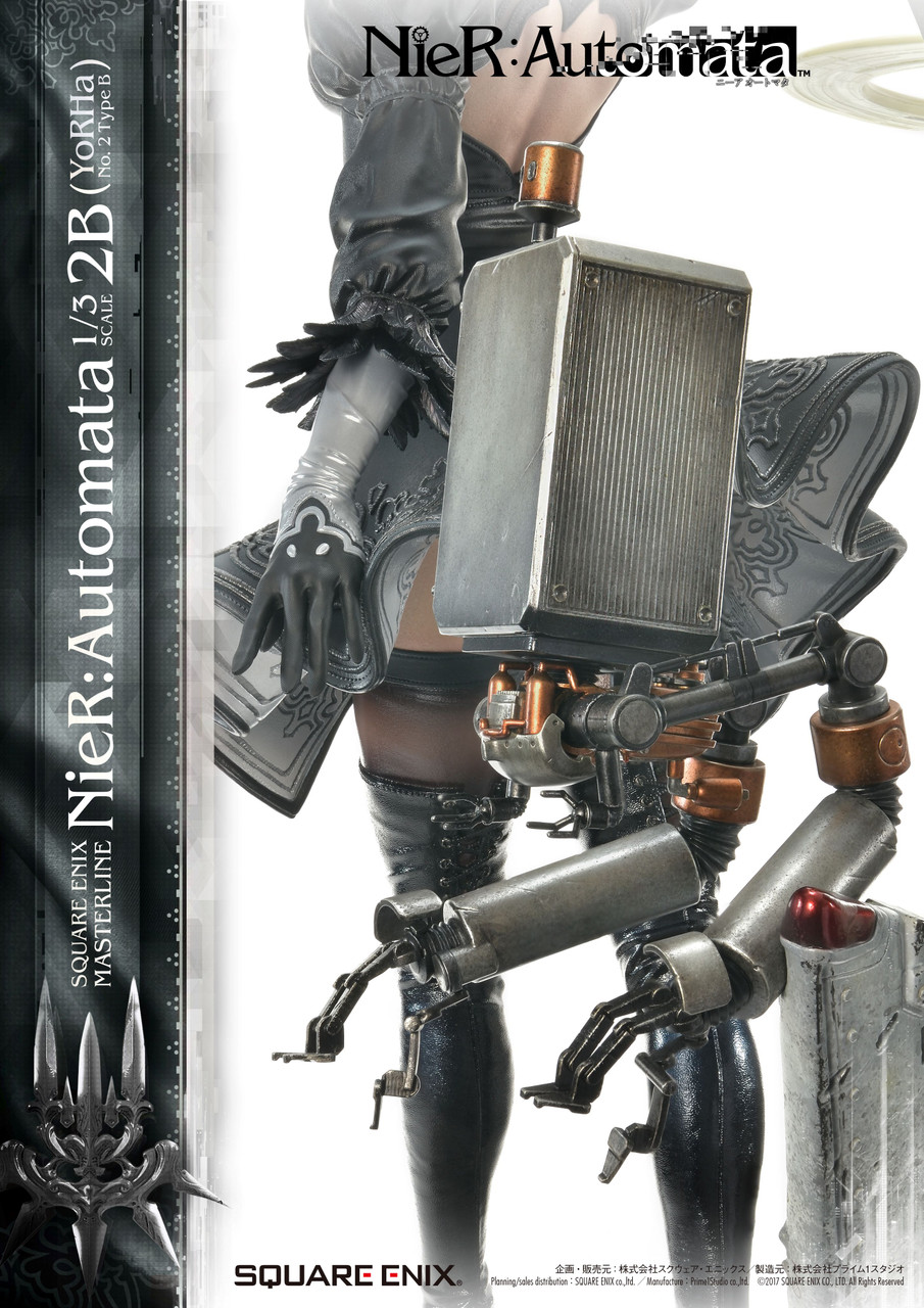 Square Enix Neir Automata Masterline 1/4 Scale 2B Statue Prime Studio NEW  IN BOX