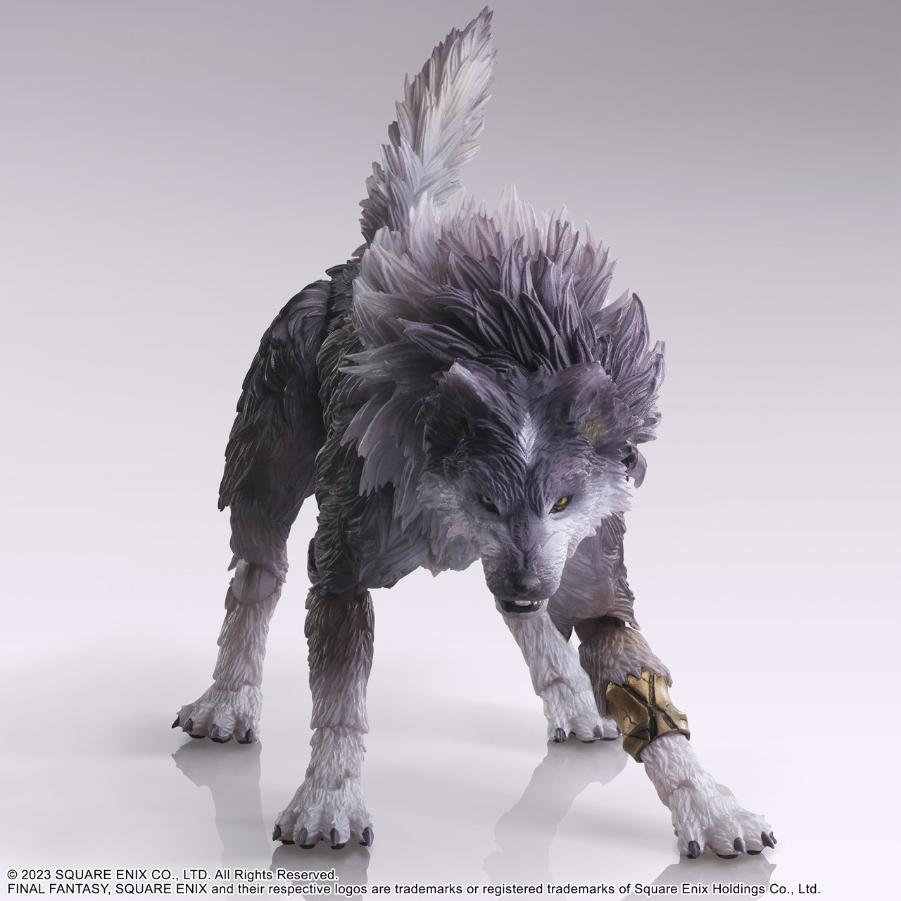 FINAL FANTASY XVI BRING ARTS ACTION FIGURE - CLIVE ROSFIELD & TORGAL