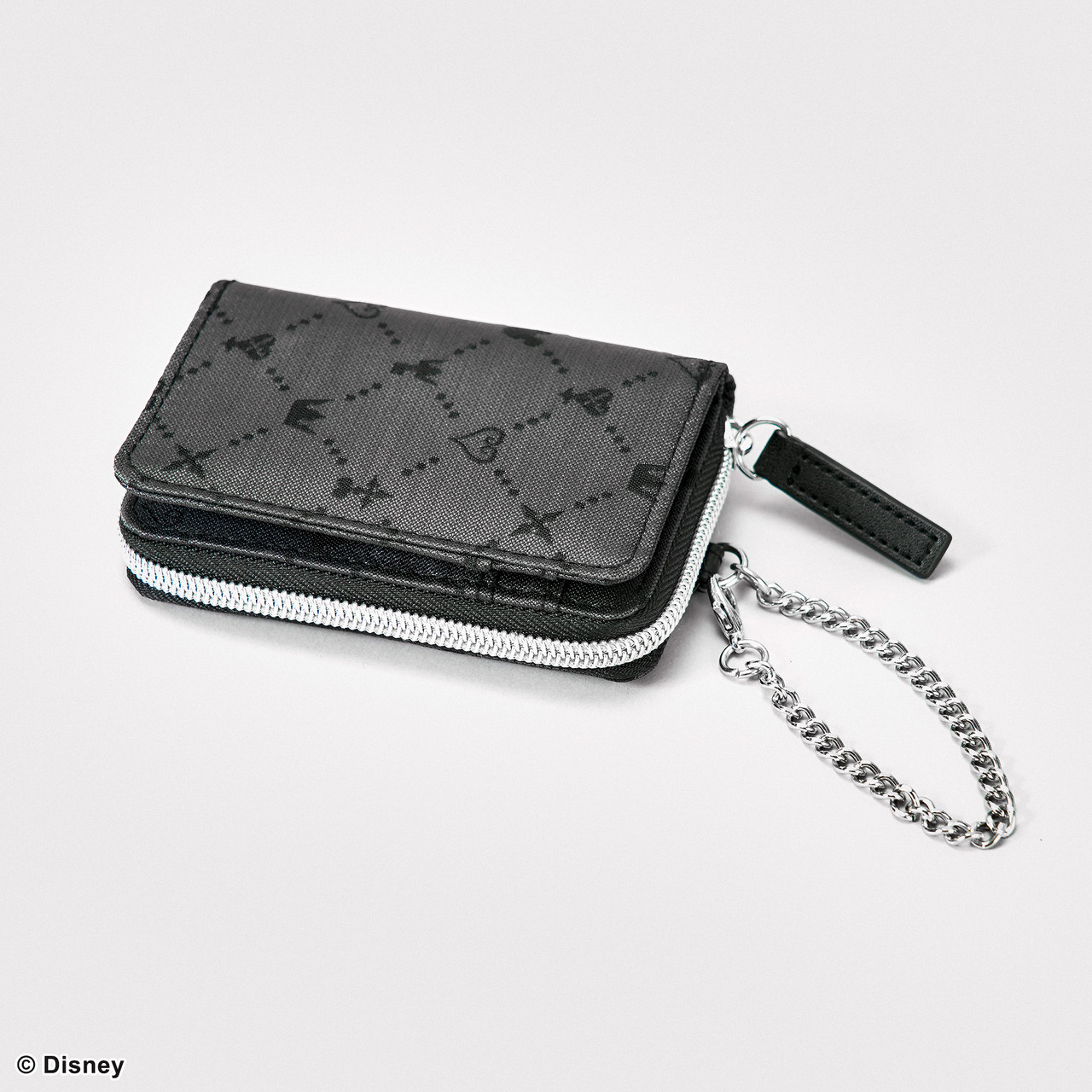 Louis Vuitton Black x Grey Change Pouch Coin Purse Key Case