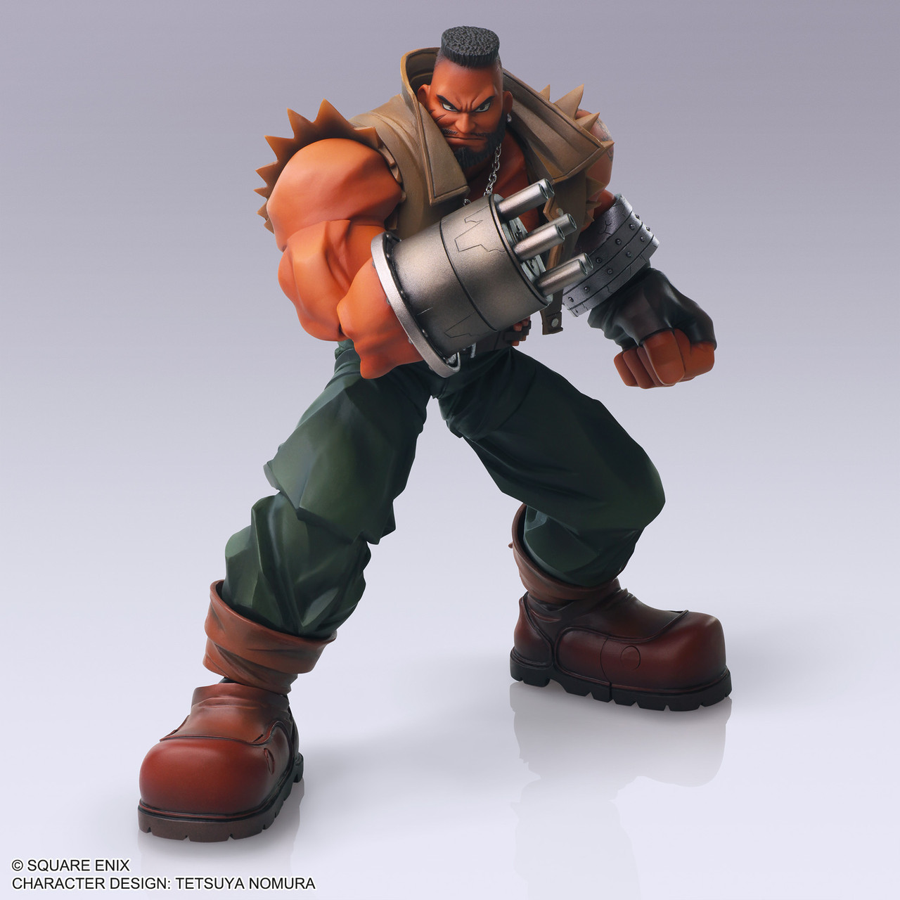 FINAL FANTASY VII BRING ARTS ACTION FIGURE - BARRET WALLACE