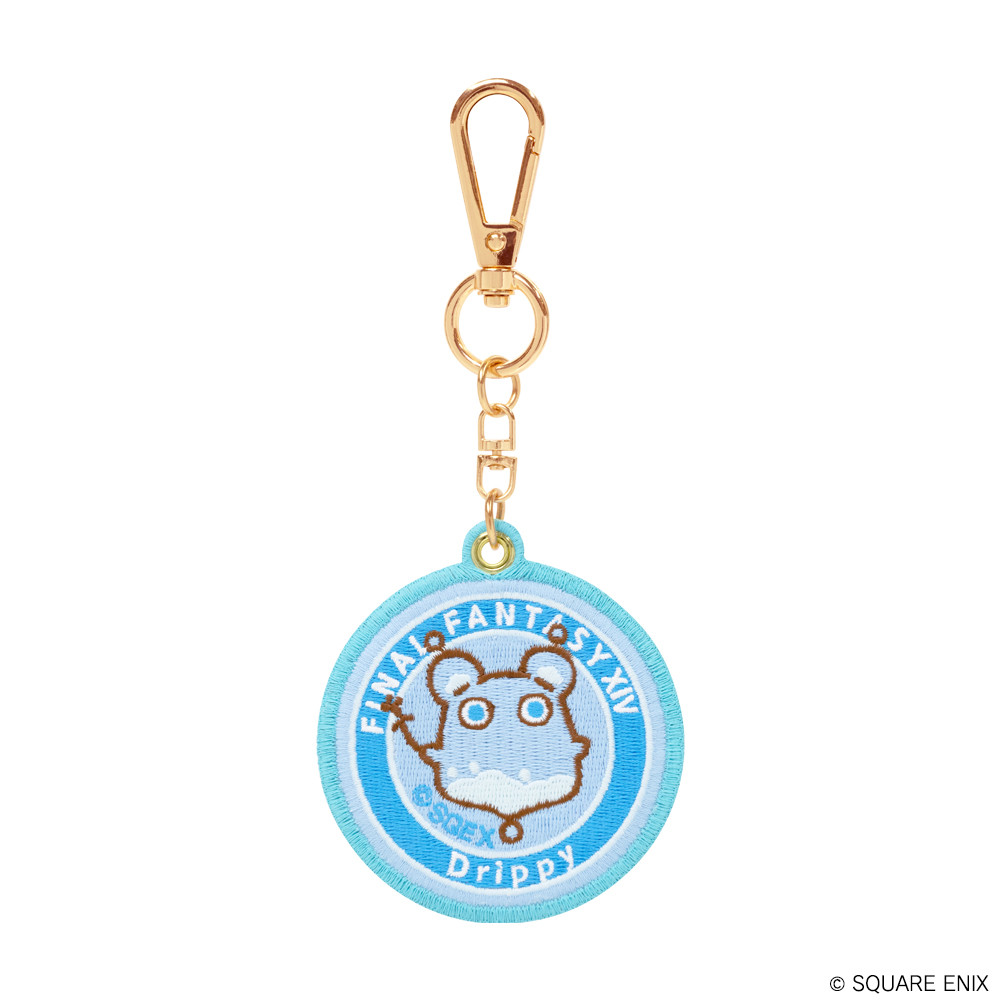 FINAL FANTASY XIV キーホルダ FINAL FANTASY XIV Embroidered Patch Key Chain - Ancient One