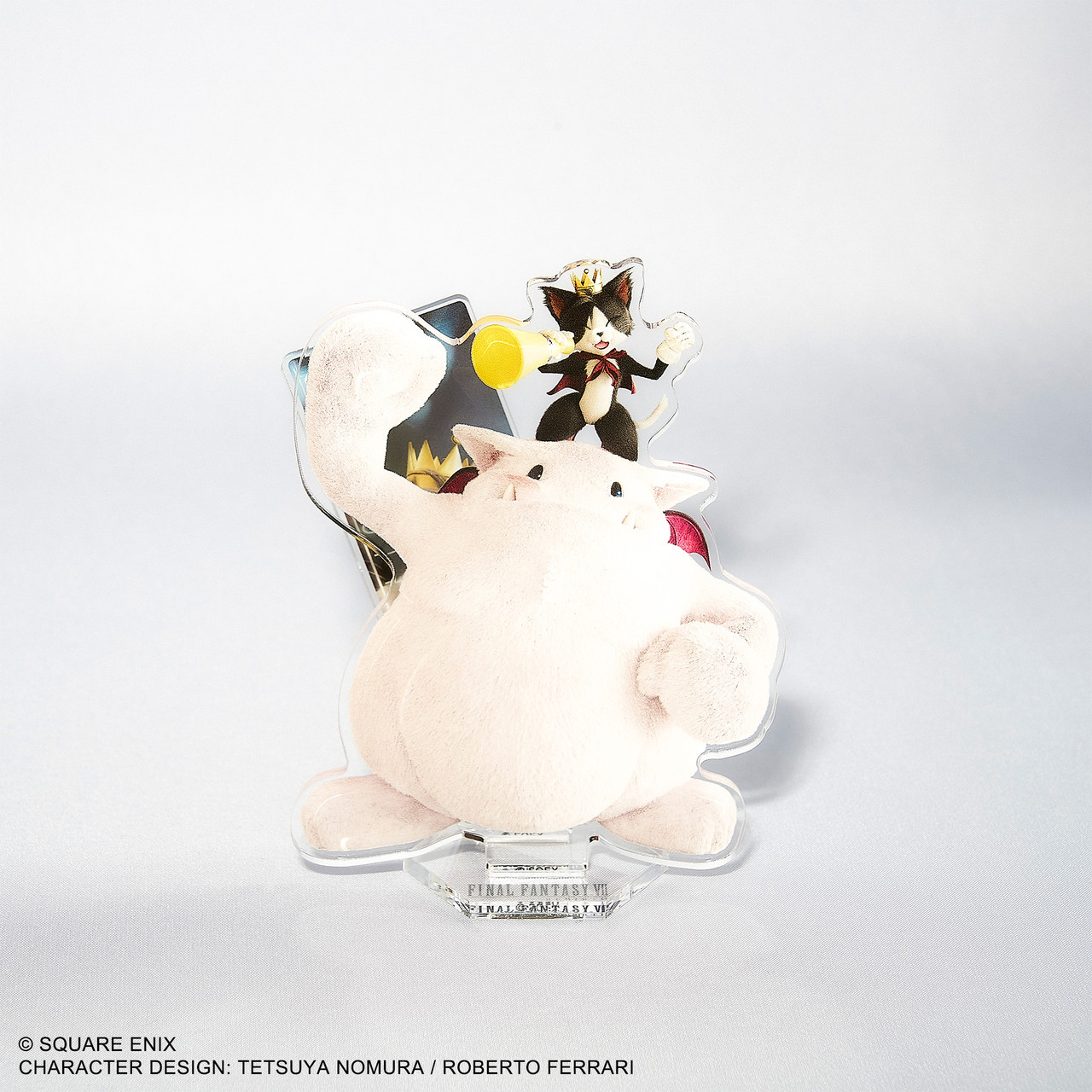 FINAL FANTASY VII REBIRTH Acrylic Stand - CAIT SITH & FAT MOOGLE