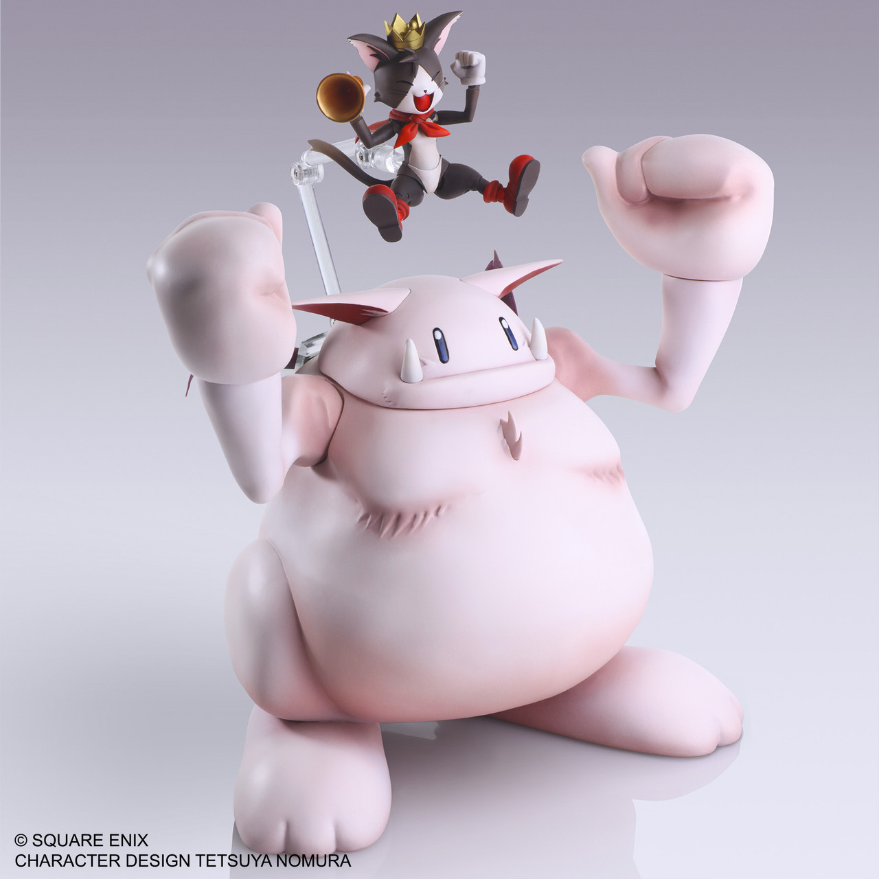 FINAL FANTASY VII BRING ARTS Action Figure - CAIT SITH & FAT