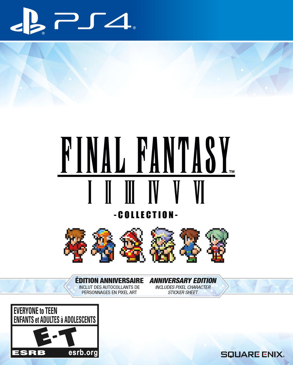 FINAL FANTASY I-VI COLLECTION ANNIVERSARY EDITION | SQUARE ENIX Store