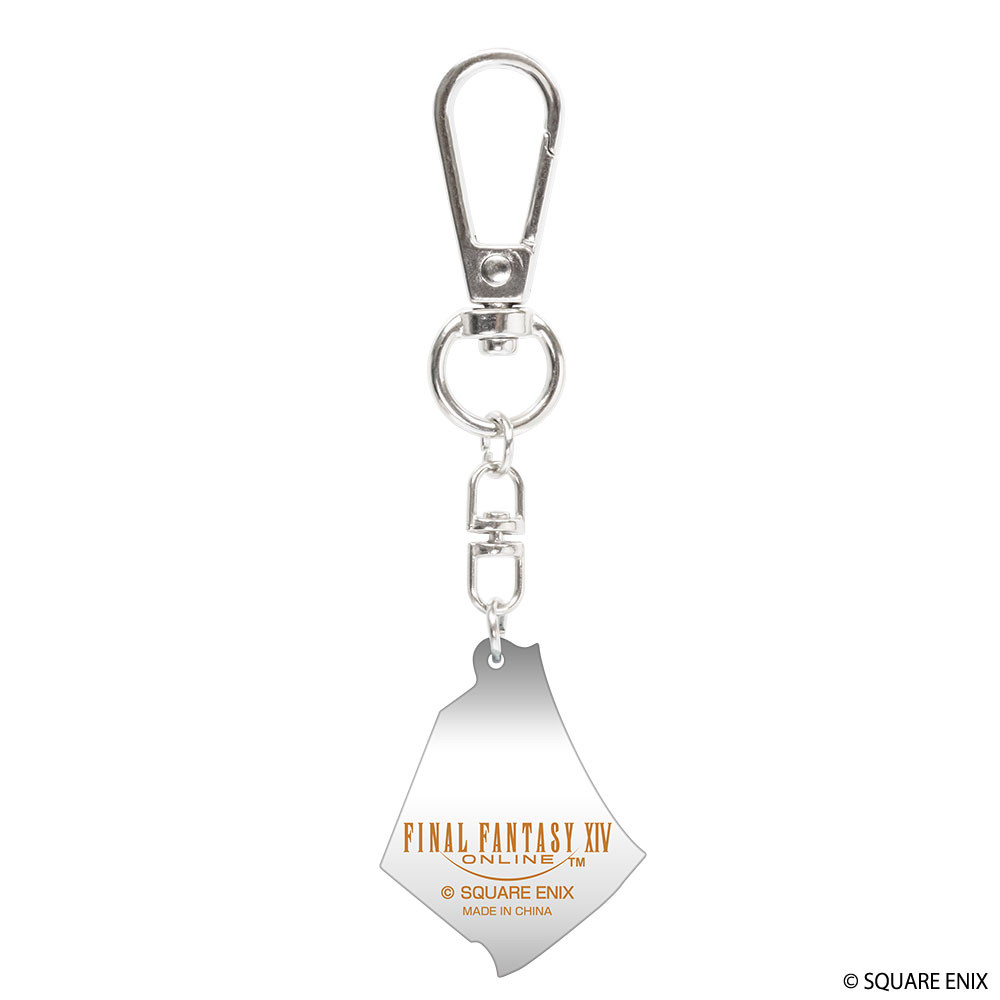 FINAL FANTASY XIV Acrylic Job Keychain - Samurai | SQUARE ENIX Store