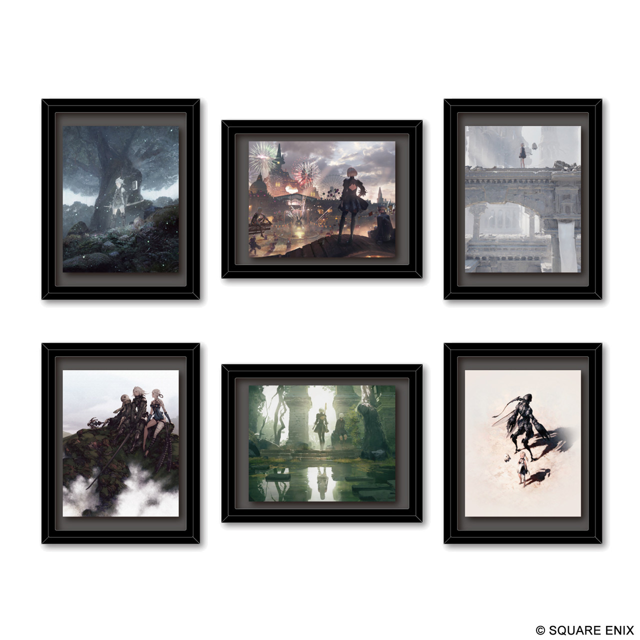 NieR Series Frame Magnet Gallery (display) | SQUARE ENIX Store