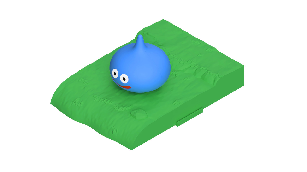 DRAGON QUEST Plastic Model Kit Series - SLIME (Field Base