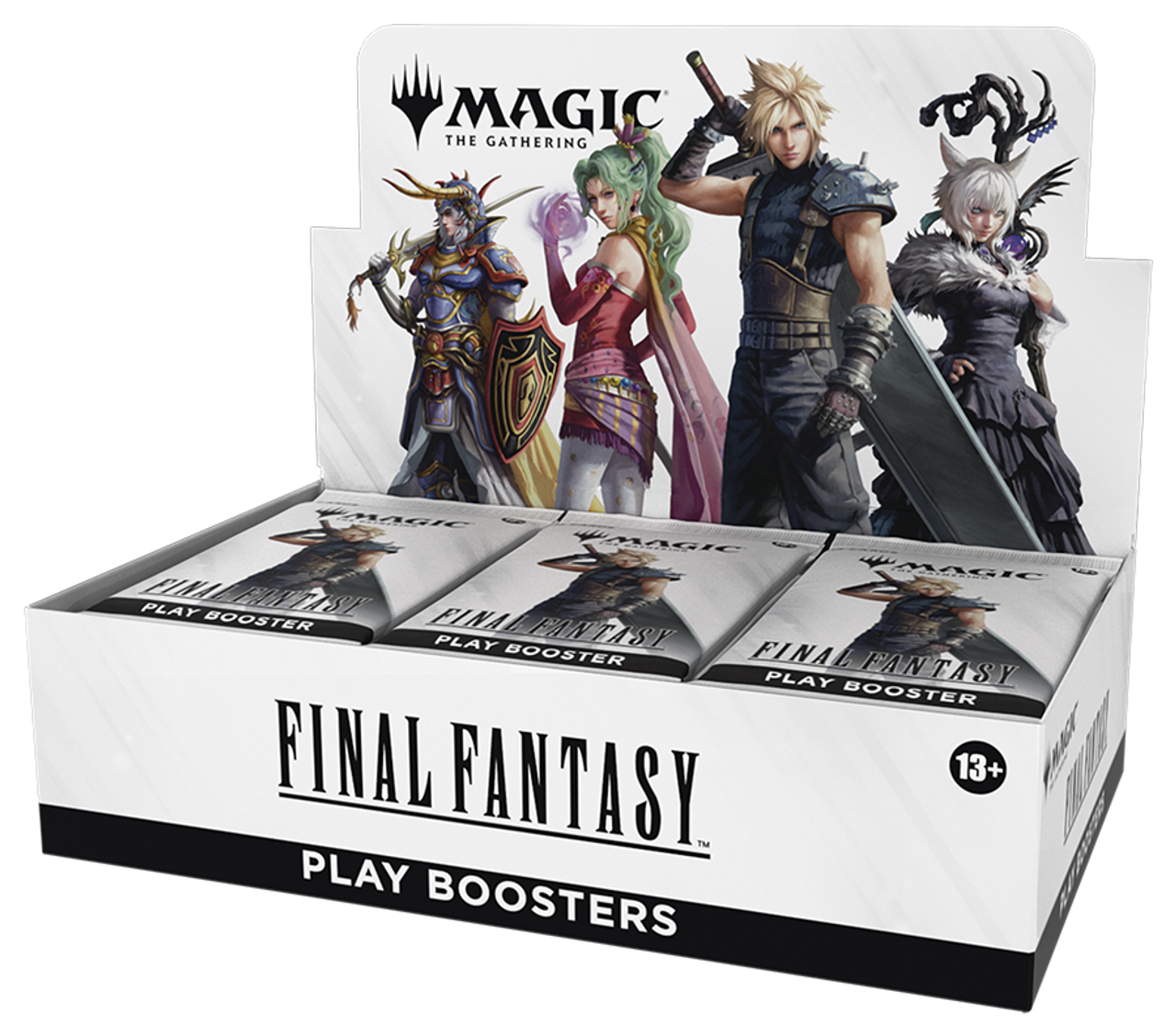 ff mtg バンドル 拡張カードなし プレイブースター9パック MTG: Universes Beyond- Final Fantasy Play Booster Display