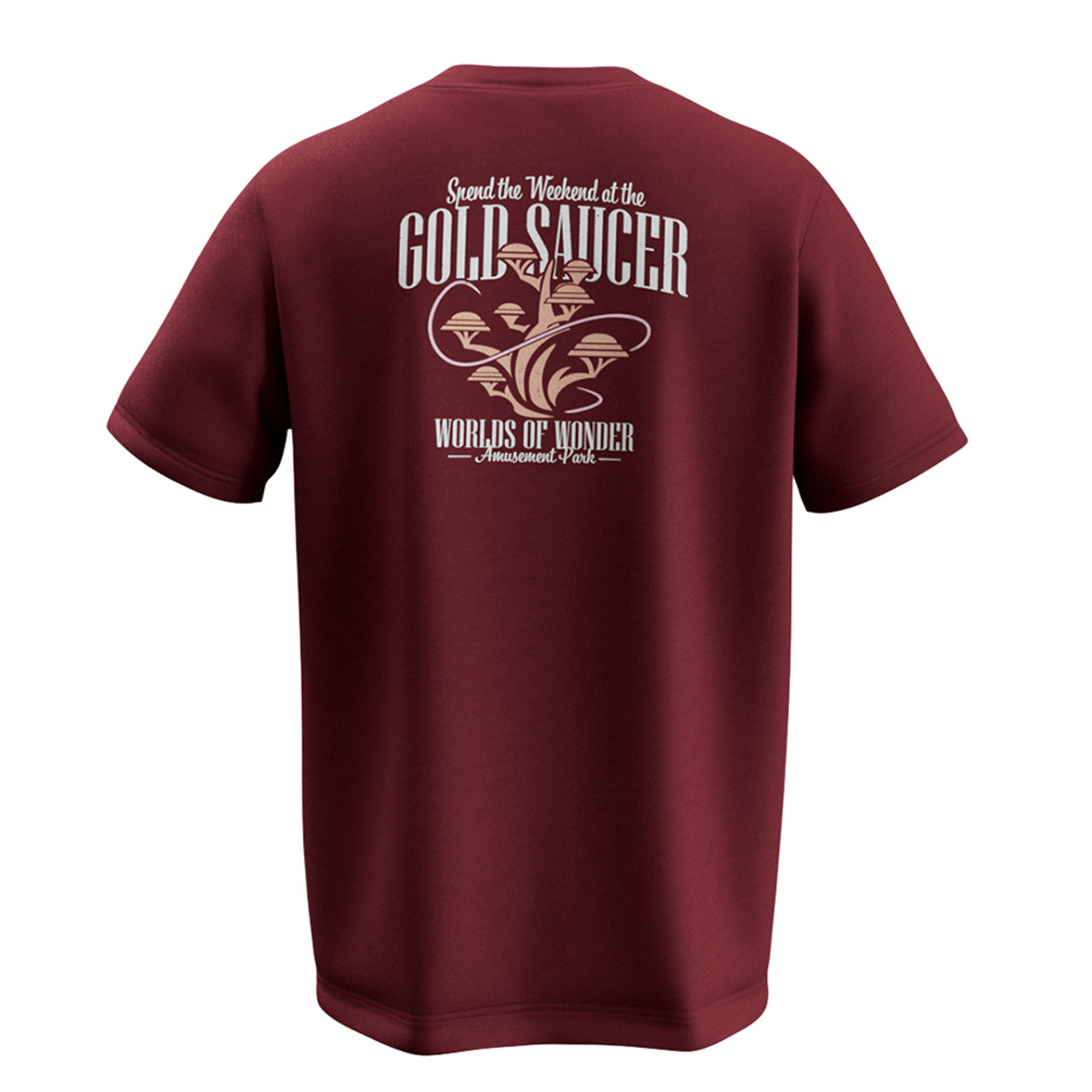 FINAL FANTASY VII REBIRTH T-shirt - Gold Saucer | SQUARE