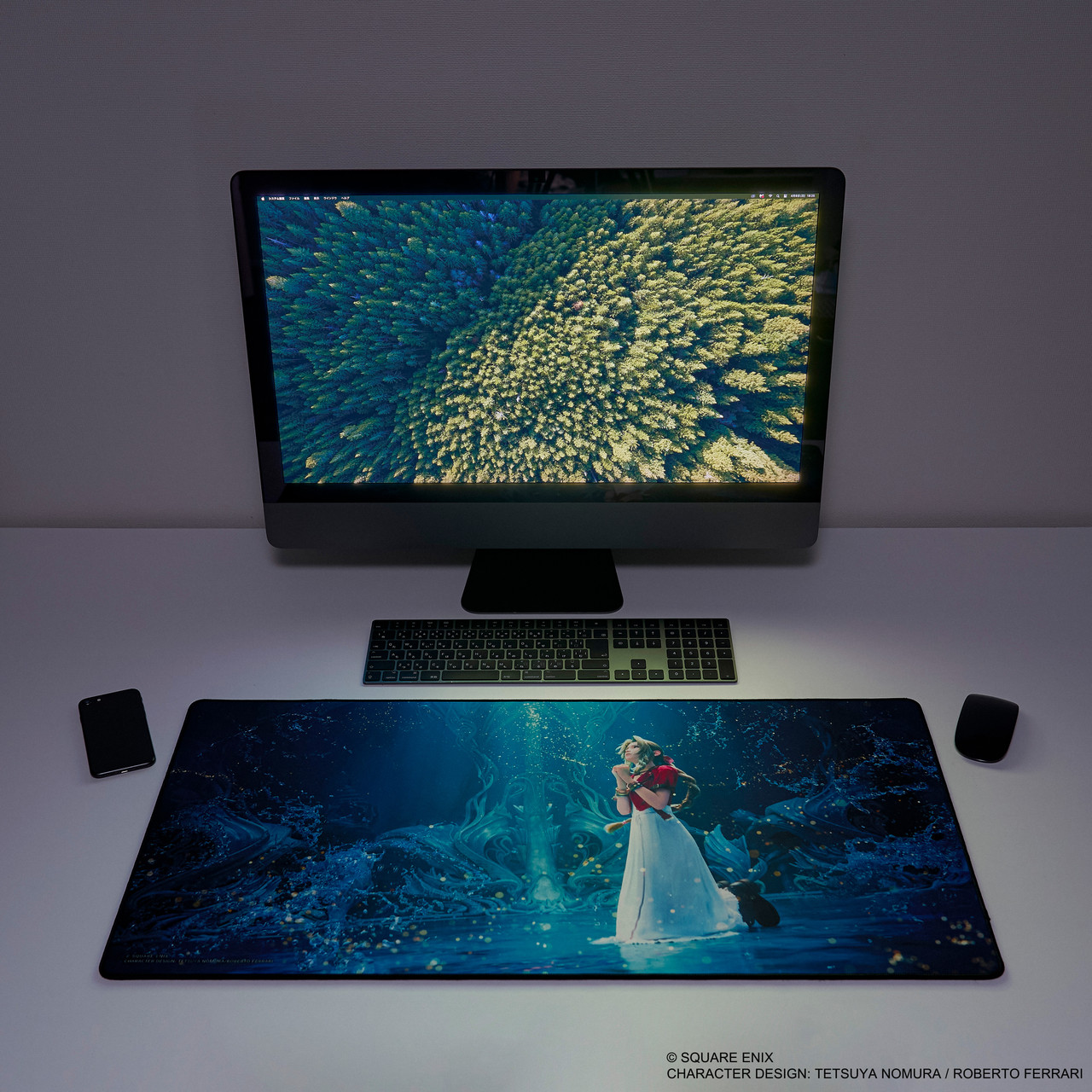 FINAL FANTASY VII REBIRTH Gaming Mouse Pad - AERITH Key Art