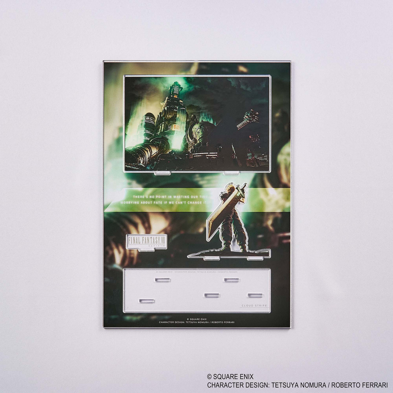 FINAL FANTASY VII REBIRTH Acrylic Diorama - CLOUD Key Art | SQUARE