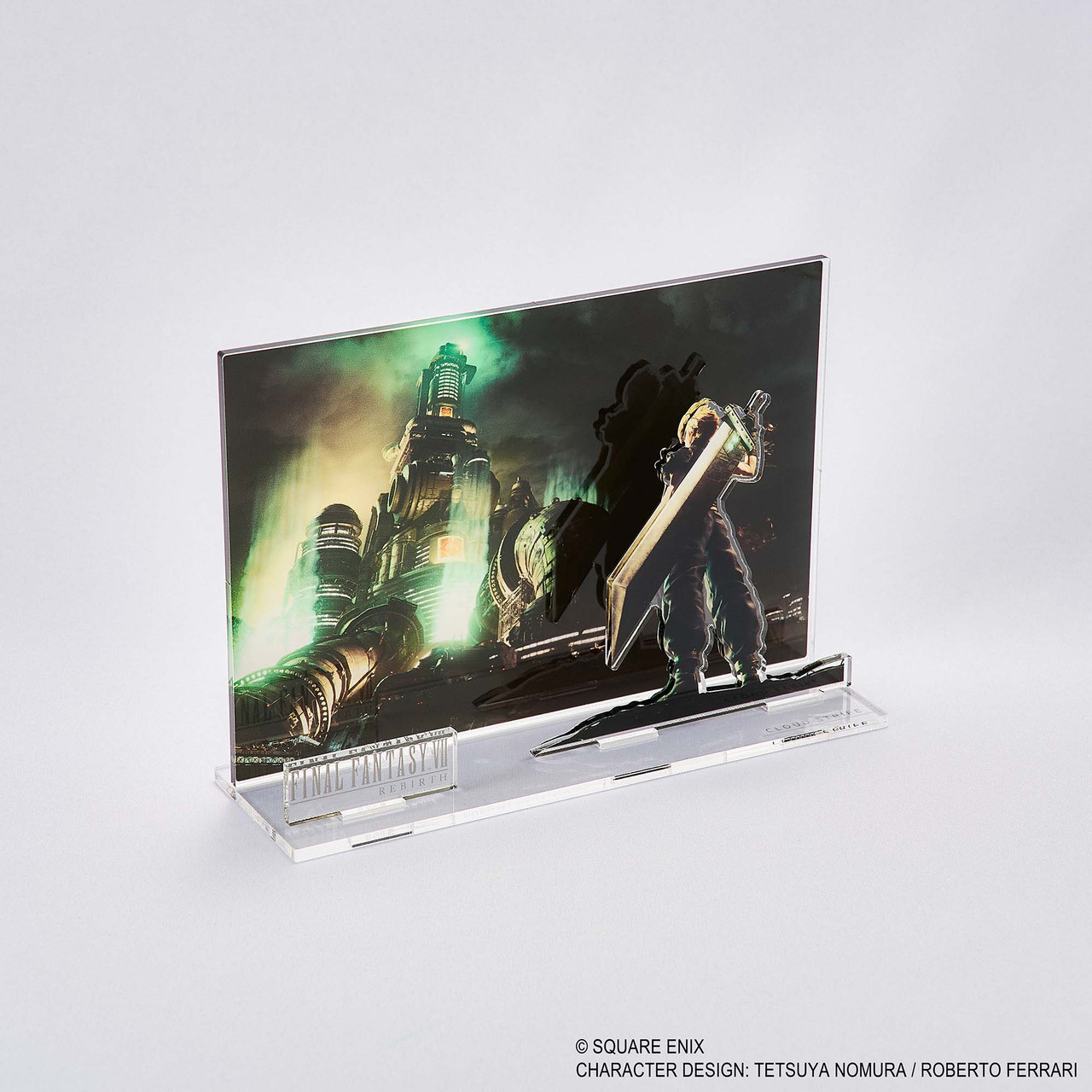 FINAL FANTASY VII REBIRTH Acrylic Diorama - CLOUD Key Art | SQUARE
