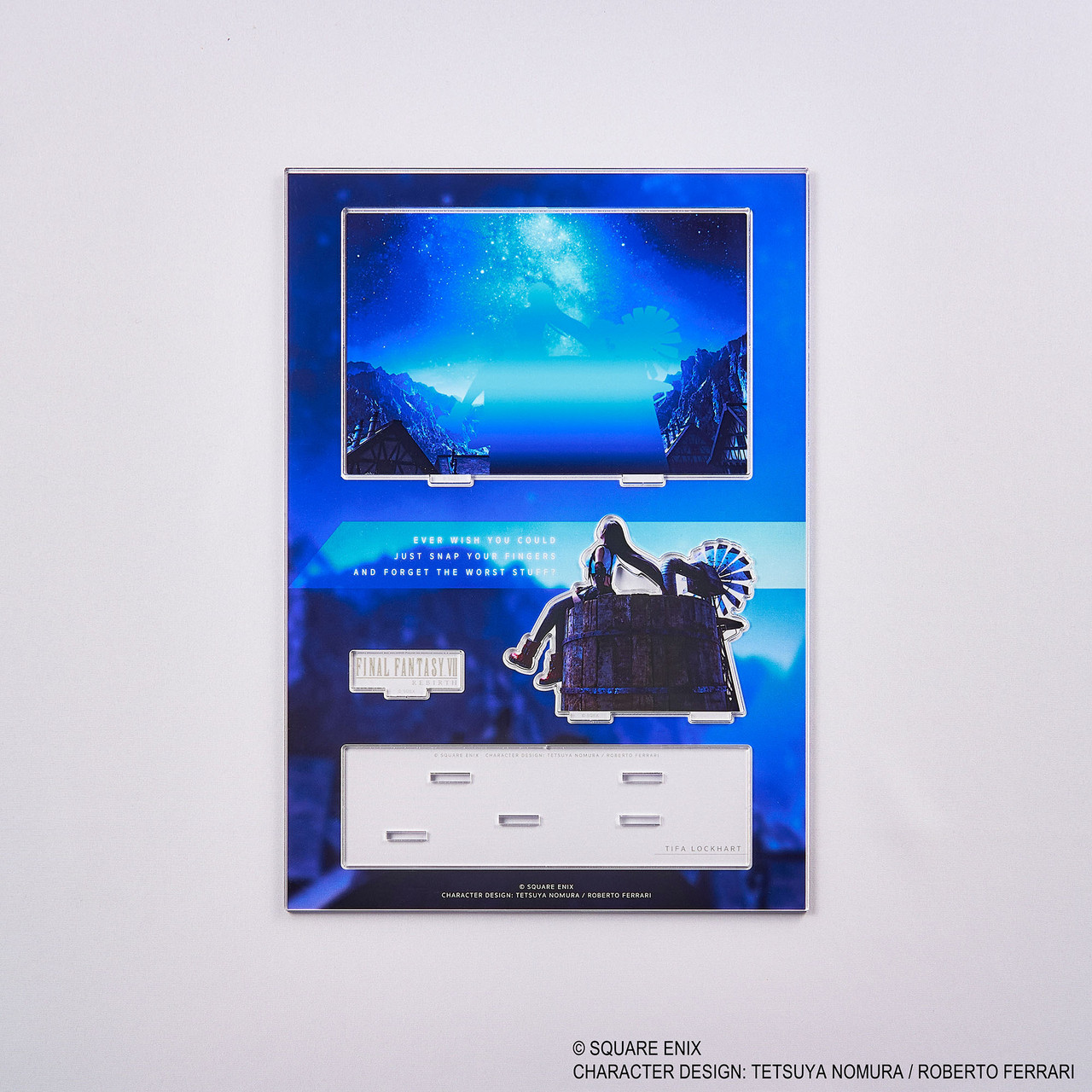 FINAL FANTASY VII REBIRTH Acrylic Diorama - TIFA Key Art | SQUARE