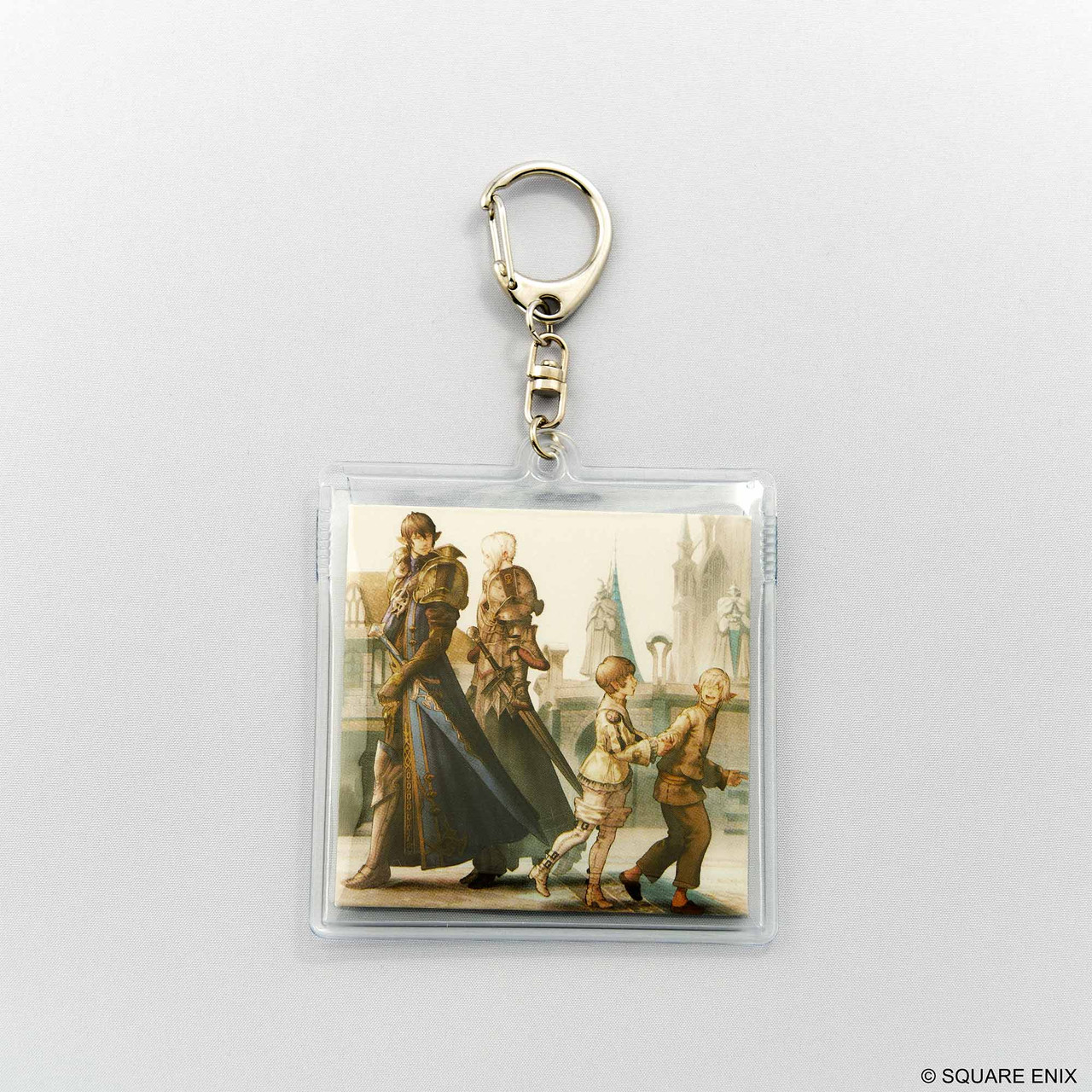 FINAL FANTASY XIV Music Collection Keychain - Vinyl Series Vol. 1