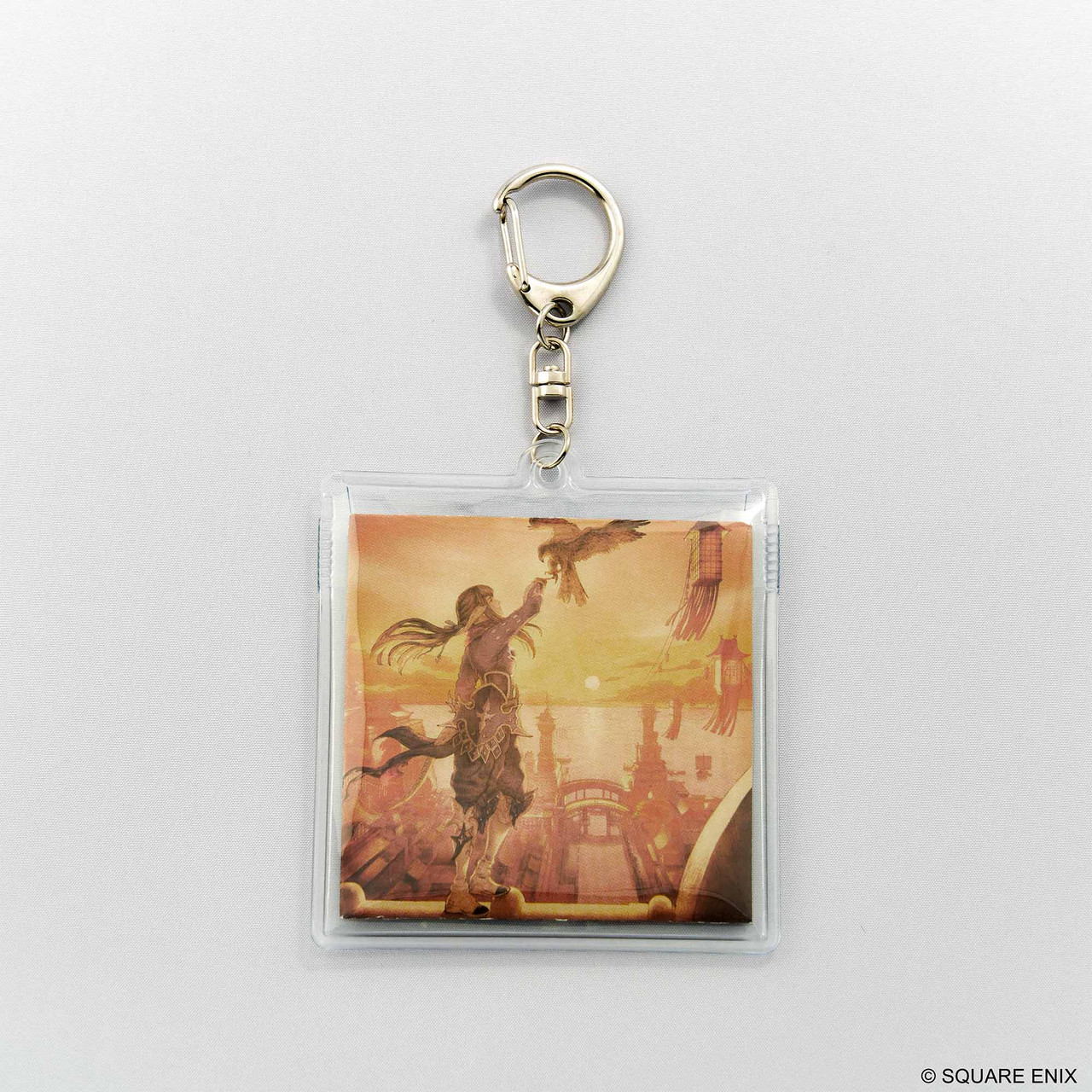 FINAL FANTASY XIV Music Collection Keychain - Vinyl Series Vol. 1
