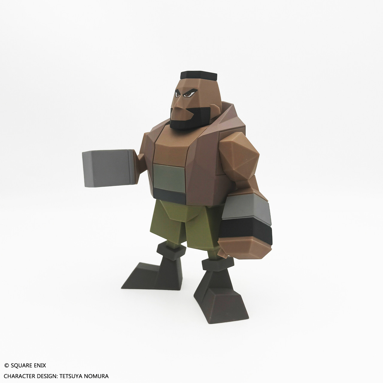 FINAL FANTASY VII Polygon Soft Vinyl Figure - BARRET WALLACE
