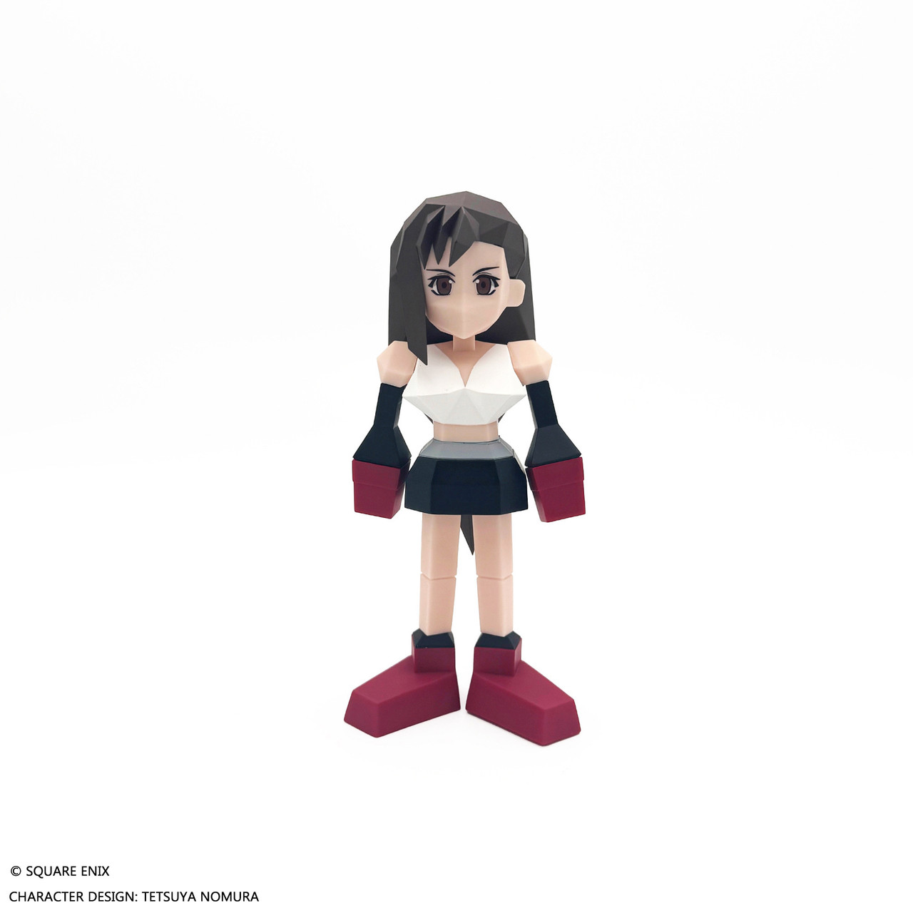 ファイナルファンタジー7 FF7 鏡 コンパクトミラー クラウディウルフ 公式 FINAL FANTASY VII Polygon Soft Vinyl Figure - TIFA LOCKHART