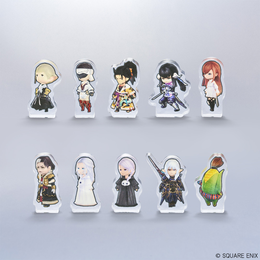 FINAL FANTASY XIV Mini Acrylic Block Collection Vol.2 (display box