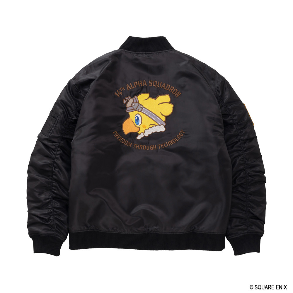 FINAL FANTASY XIV Bomber Jacket - ALPHA SQUADRON | SQUARE ENIX Store