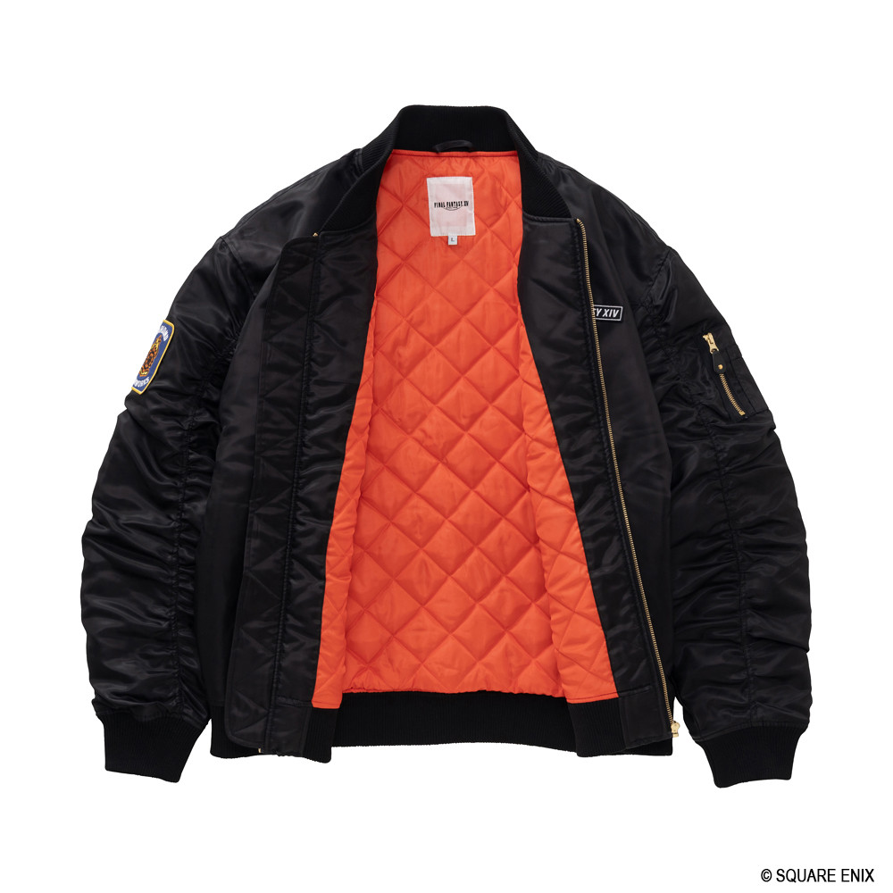 FINAL FANTASY XIV Bomber Jacket - ALPHA SQUADRON | SQUARE ENIX Store