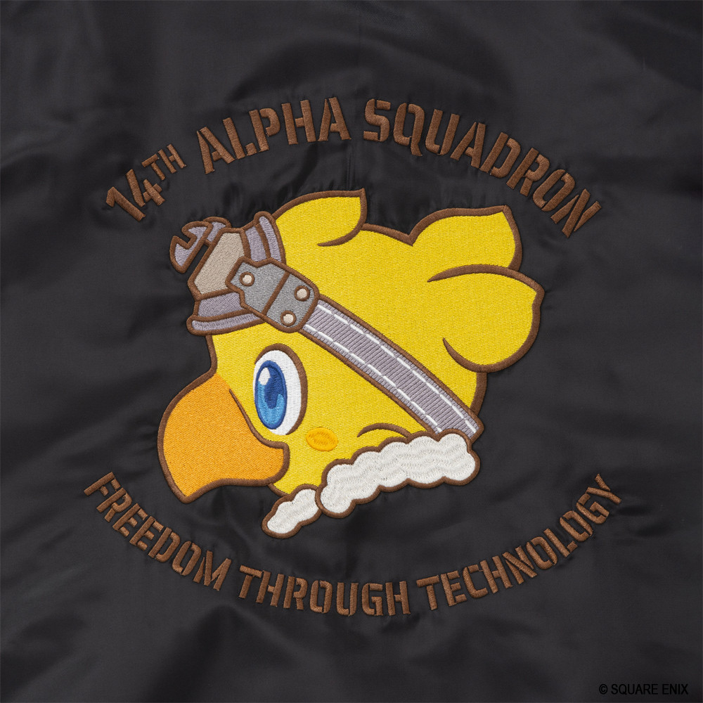 FINAL FANTASY XIV Bomber Jacket - ALPHA SQUADRON | SQUARE ENIX Store