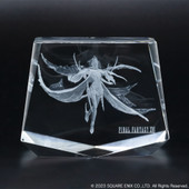 FINAL FANTASY XVI 3D Crystal Glass - EIKON SHIVA