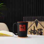 HARA ANNUAL VII カフェ Hasami Porcelain - Mug Black Medium ø 3.3/8