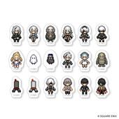NieR Series Flake Stickers - Pixel Art Ver. | SQUARE ENIX Store