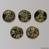 FINAL FANTASY XIV Golden Badge Collection DISPLAY | SQUARE ENIX Store
