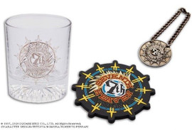 FINAL FANTASY VII REMAKE GLASS & COASTER SET - SEVENTH HEAVEN