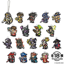 FINAL FANTASY XIV PIXEL ART KEYCHAIN (DISPLAY)