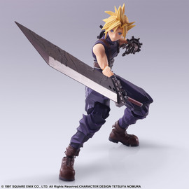 FINAL FANTASY VII BRING ARTS ACTION FIGURE - CLOUD STRIFE DIGITAL PLUS EDITION